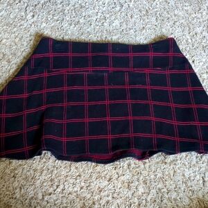 Gap brand plaid mini skirt